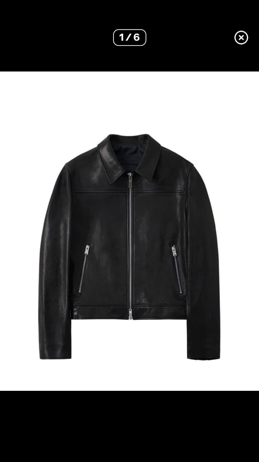 느와르 라르메스 싱글라이더 자켓(44) 상품이미지1