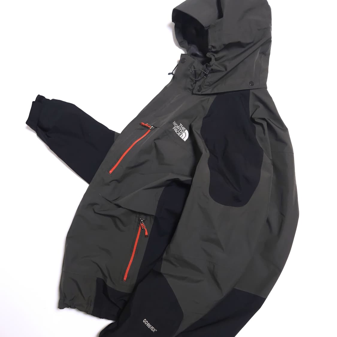 노스페이스 고프코어 고어텍스 바람막이 자켓 차콜블랙 상품이미지4