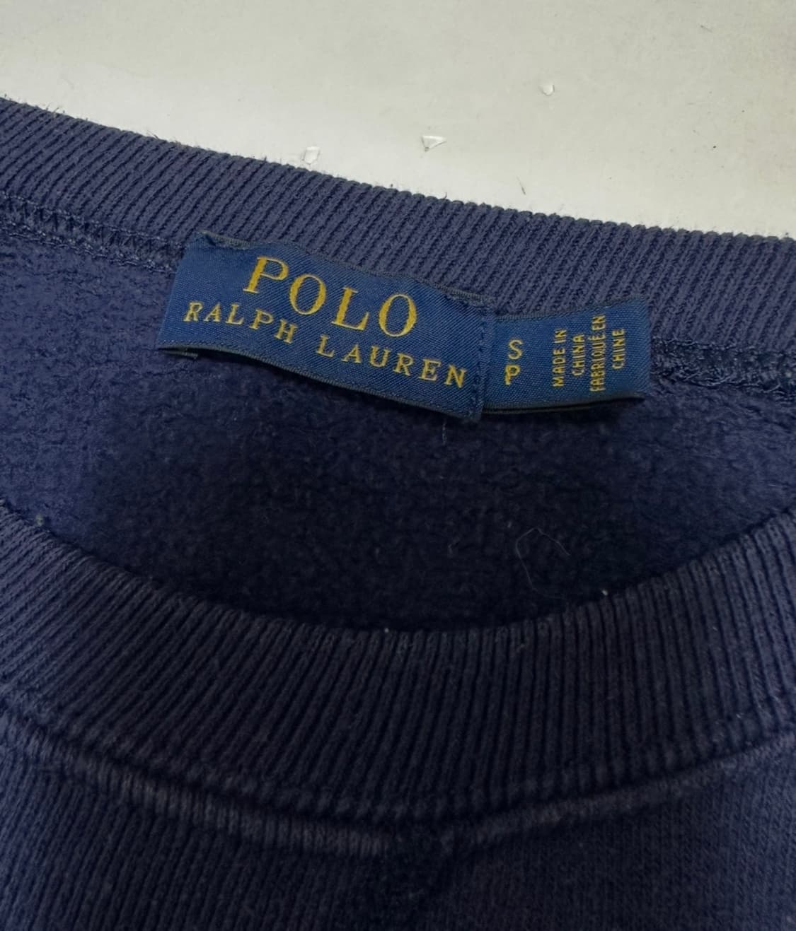 폴로 랄프로렌 네이비 맨투맨 상품이미지5