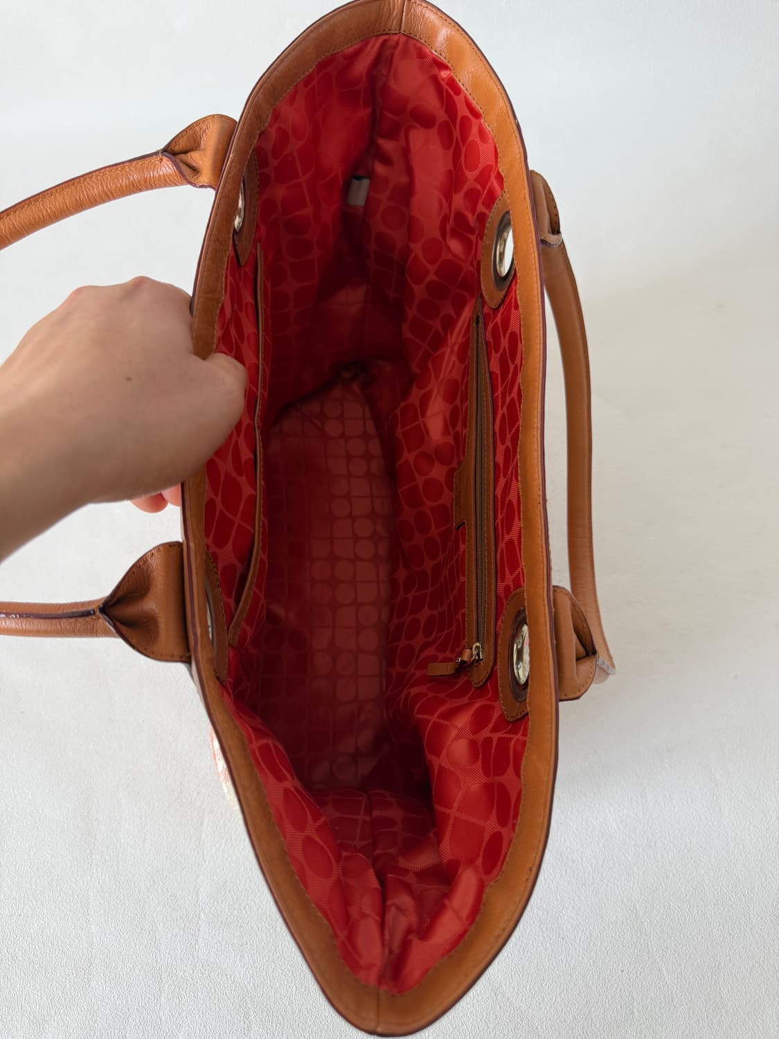 케이트 스페이드(kate spade) 라탄 레더 숄더백(큰사이즈) 상품이미지8