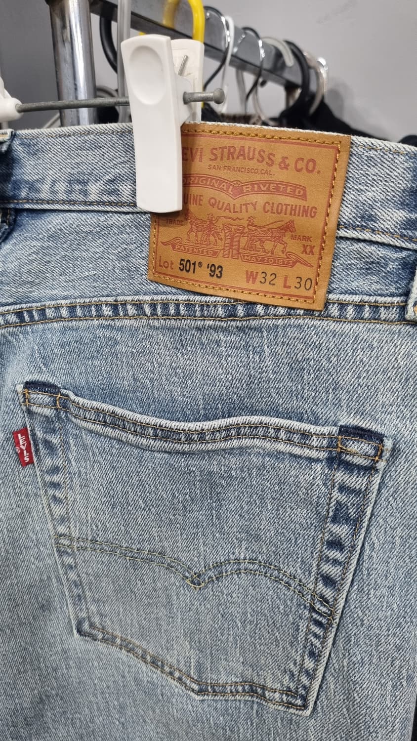 levis 501(93년 복각판) 빅E 프리미엄 청바지 33사이즈 상품이미지4