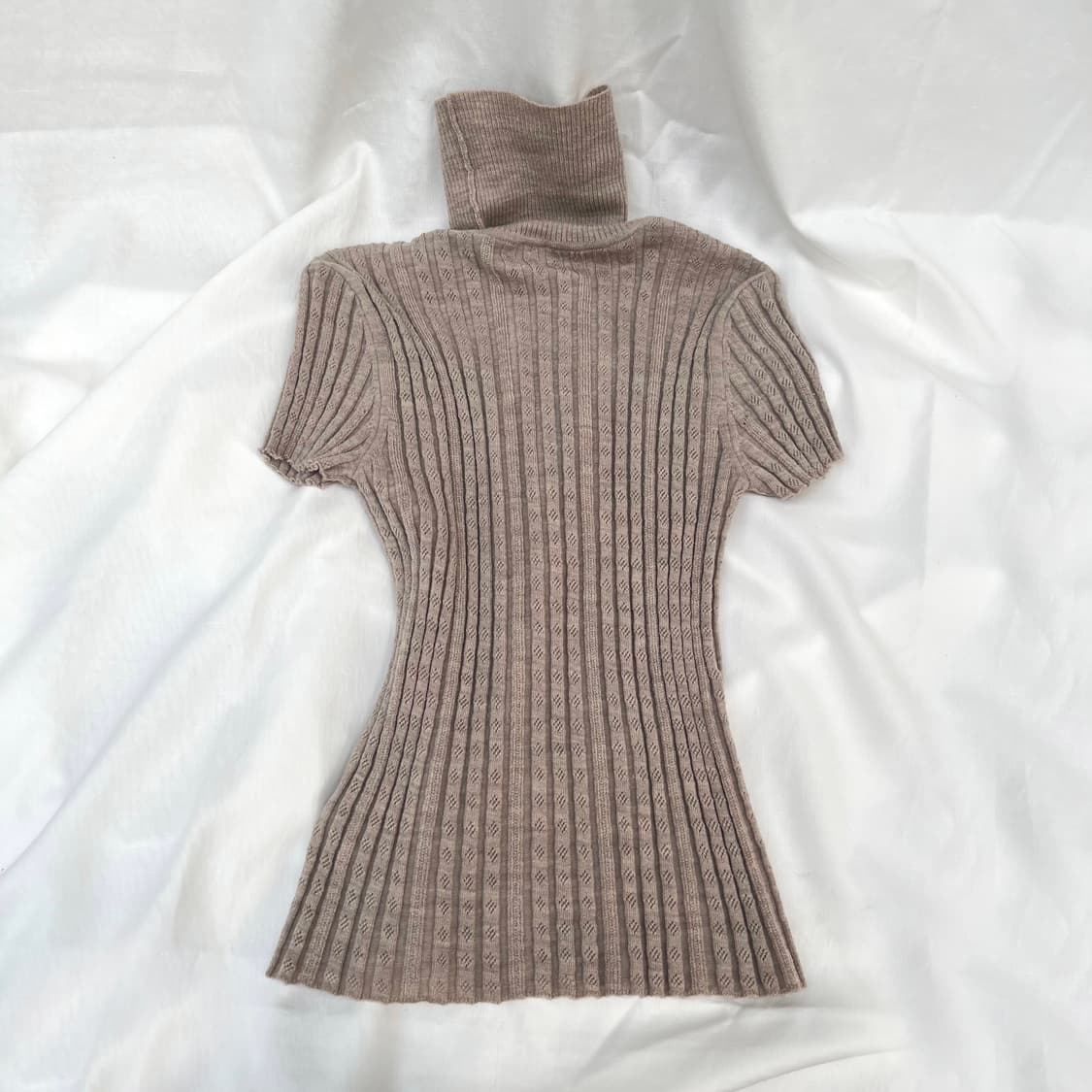 oatmeal pink button knit 상품이미지6