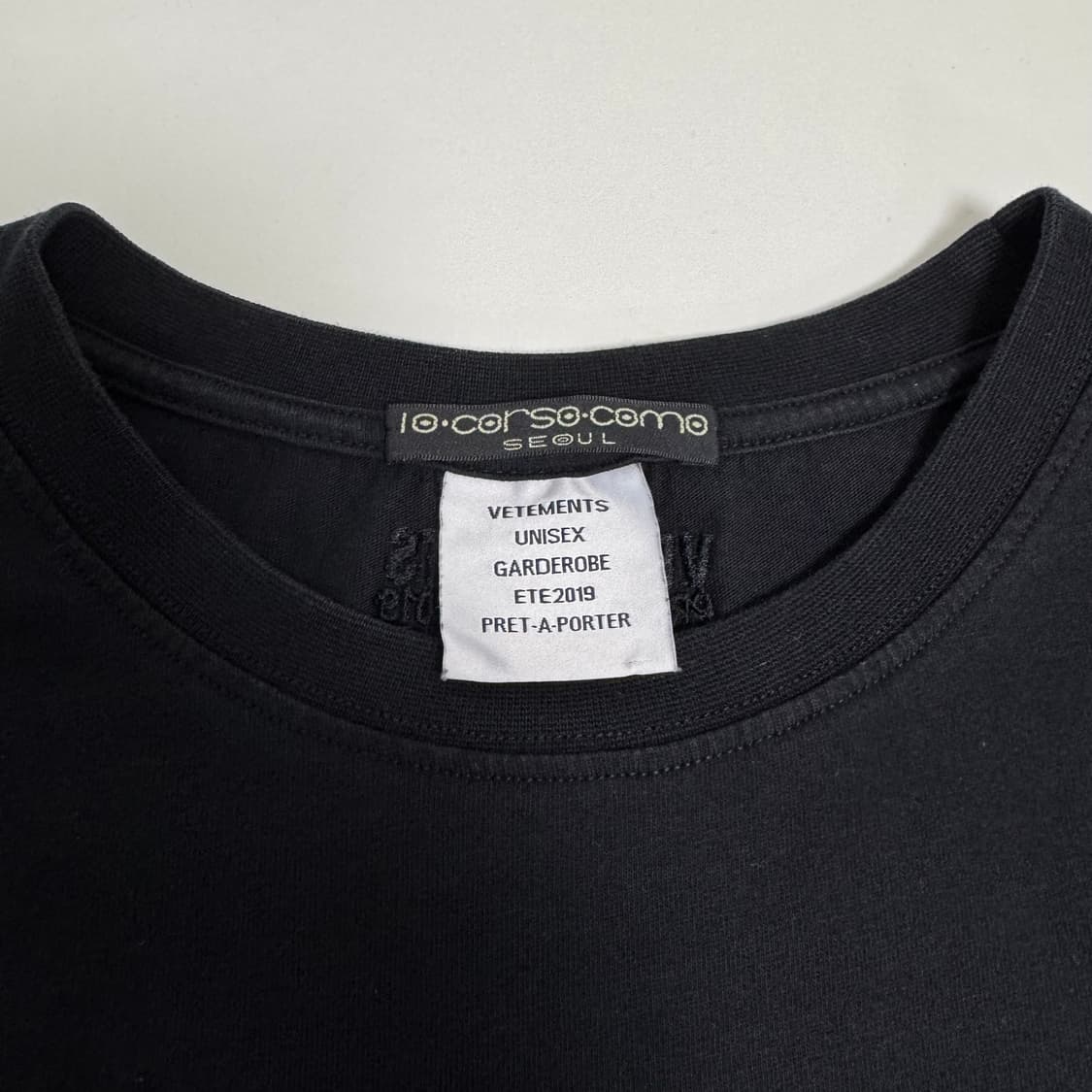 베트멍 블랙 네트워크 로고 반팔티셔츠 S 상품이미지3