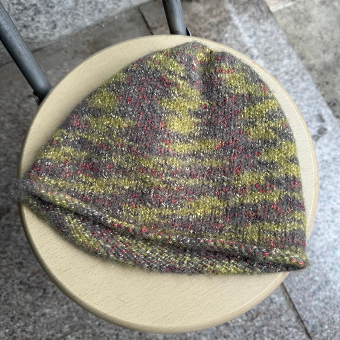 VTG 울 니트 비니 상품이미지3