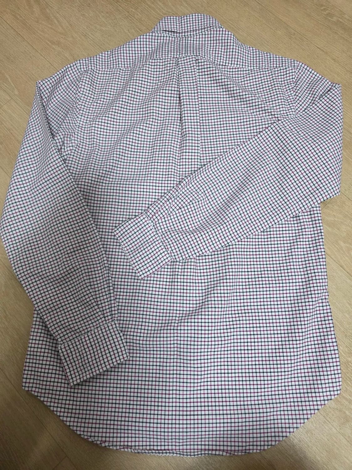 랄프로렌 여성 버튼다운 태터솔 체크 셔츠 상품이미지6