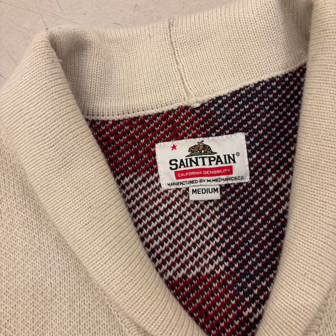 세인트페인 성조기 니트 가디건 상품이미지4