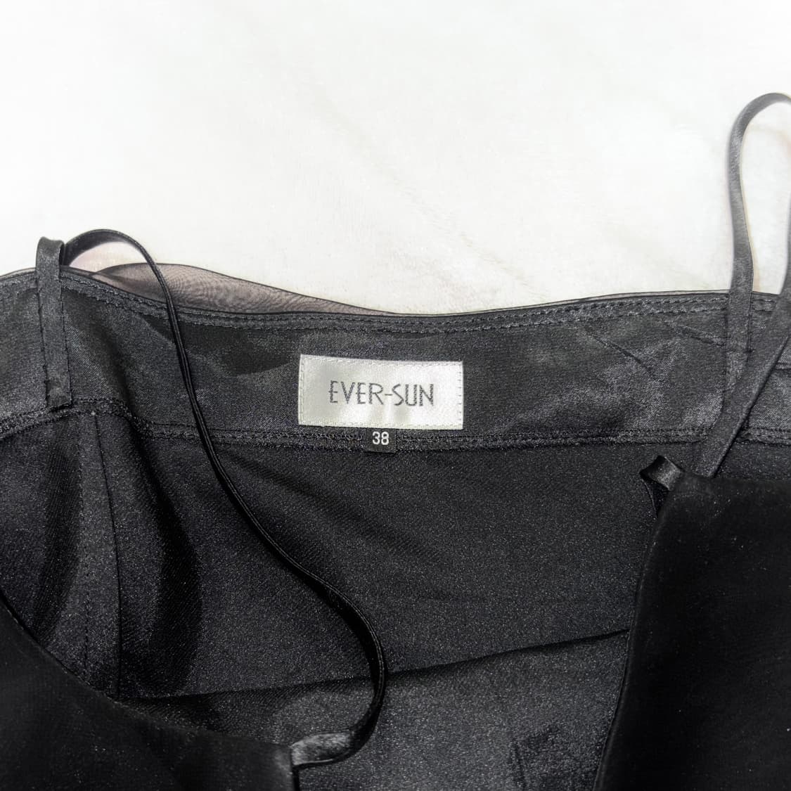 캉캉 쉬폰 러플 글리터 슬리브리스 상품이미지6