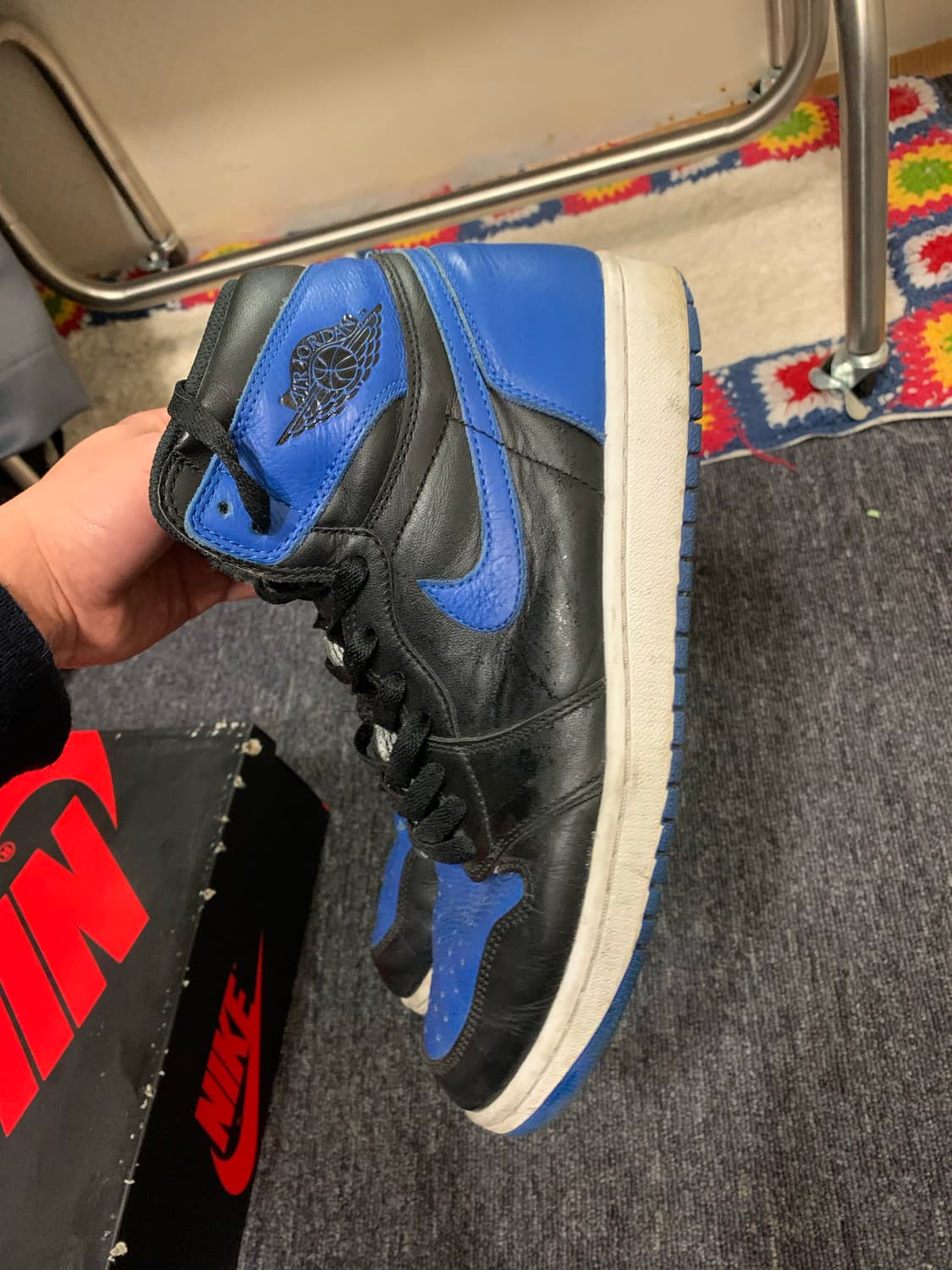 조던1 og 로얄블루 275 상품이미지2