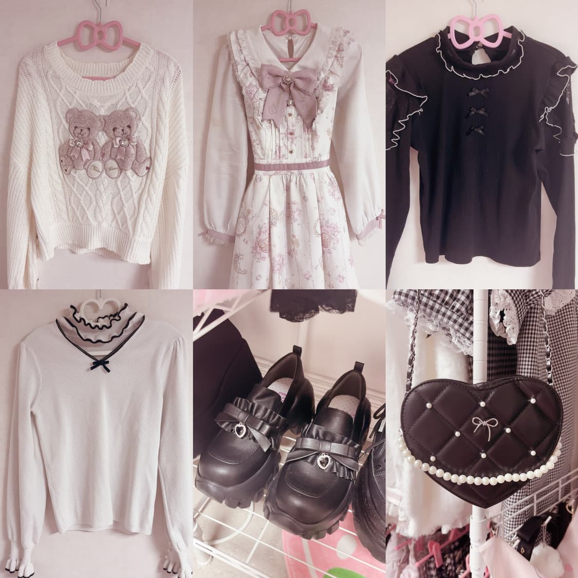 양지뢰 의류 처분 양산형 지뢰계 스나 걸리 리즈리사 마즈 노에미 통굽 상품이미지1