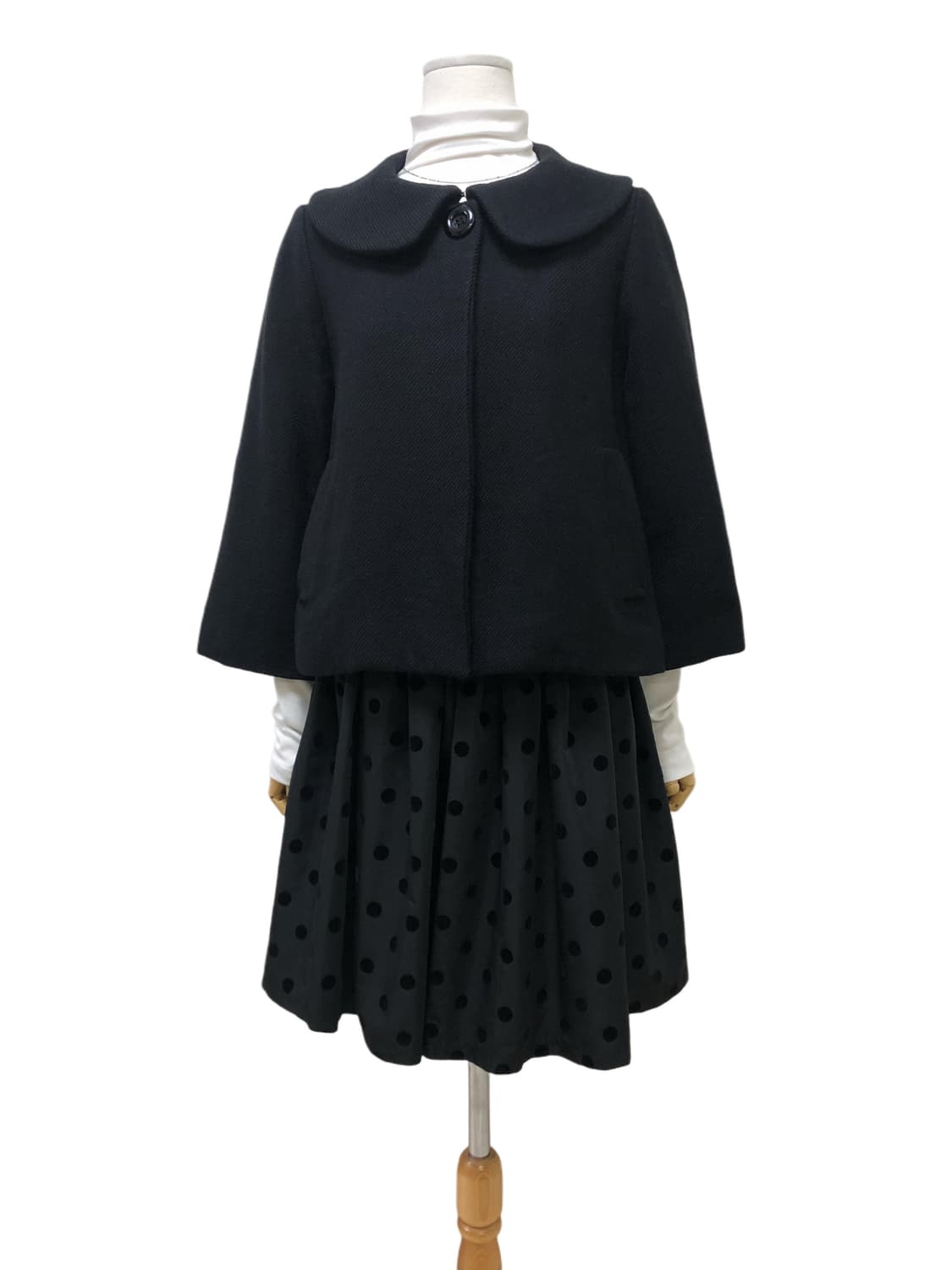 Te chichi 테치치 블랙 숏 코트 상품이미지4