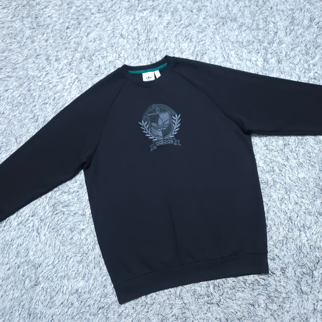 아디다스) XL 남자 기모 크루맨투맨 / 왕눈이샵 상품이미지2