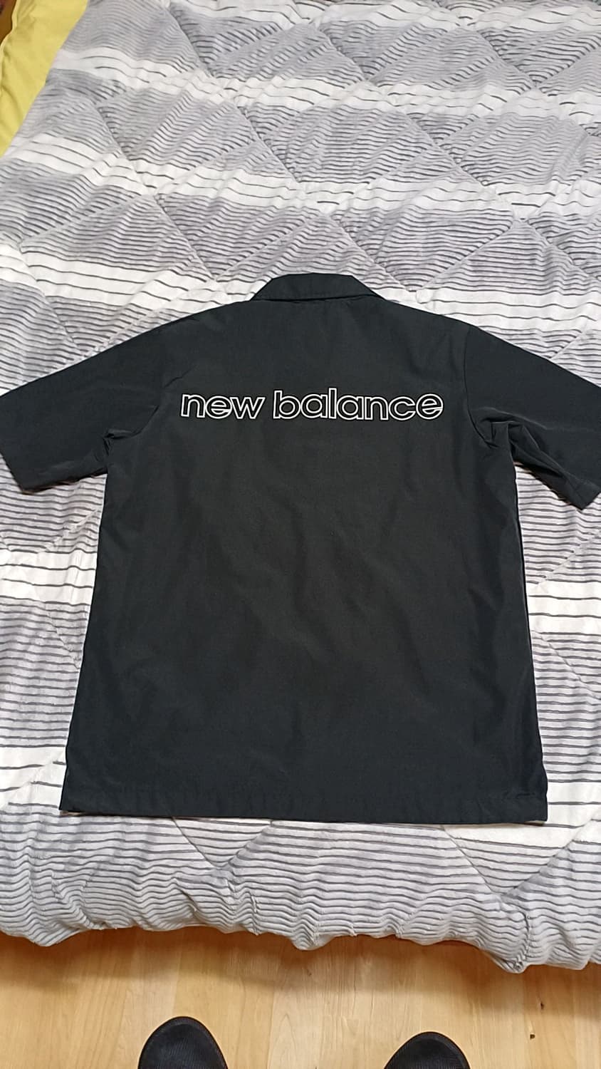뉴발란스 반팔바람막이 100 가슴58 기장75 상품이미지5