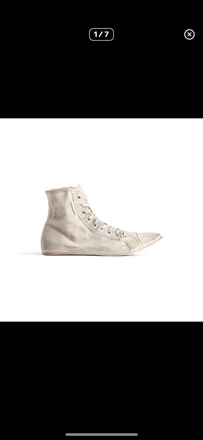 발렌시아가 울트라 하이 플랫 스니커즈 상품이미지1