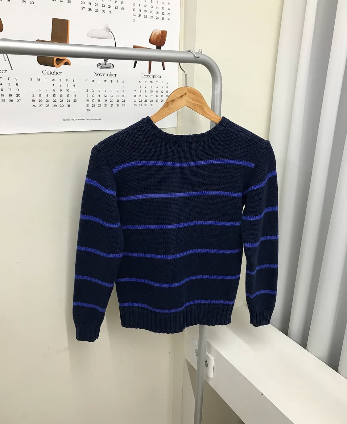 폴로 단가라 니트 상품이미지5