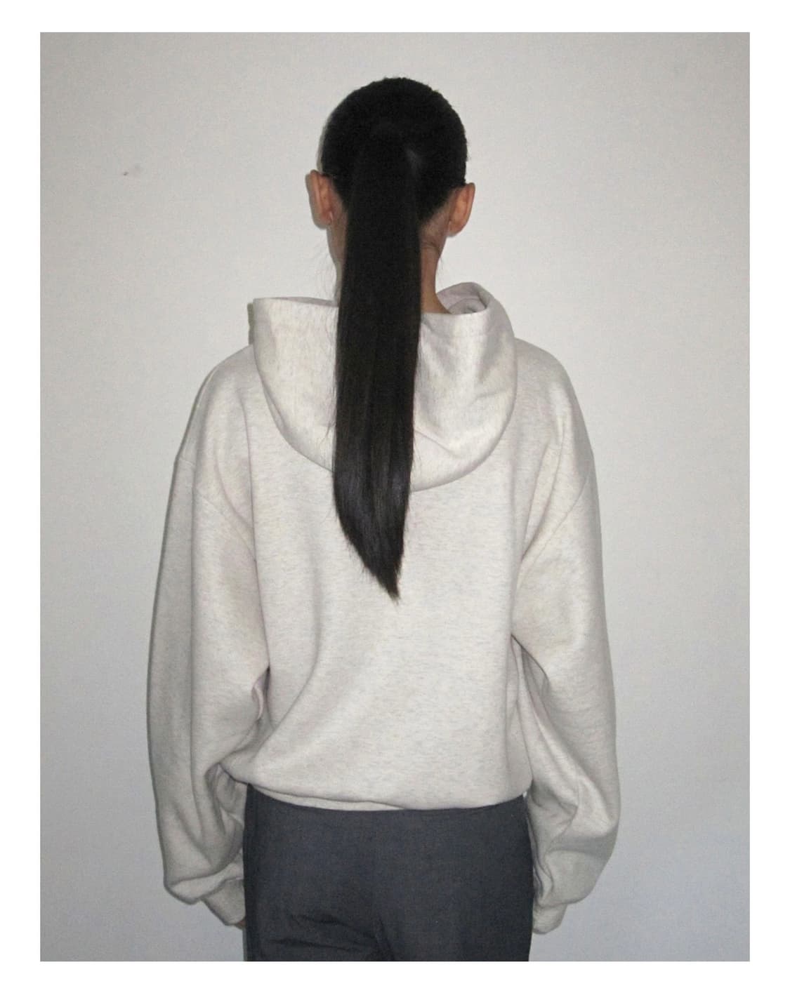 포니테일 에브리데이 후디 오트밀 상품이미지3