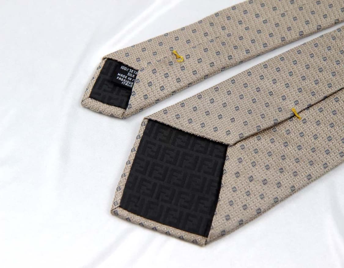 펜디 8.2cm A등급 FF로고 남자 명품 넥타이 상품이미지4