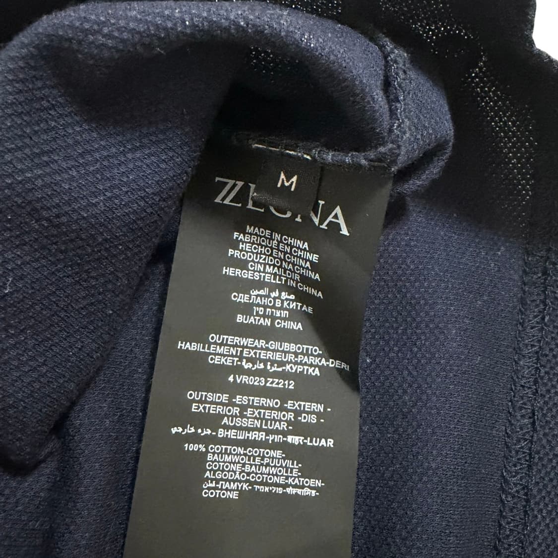 Z ZEGNA 클래식 배색 코튼 티셔츠 상품이미지9