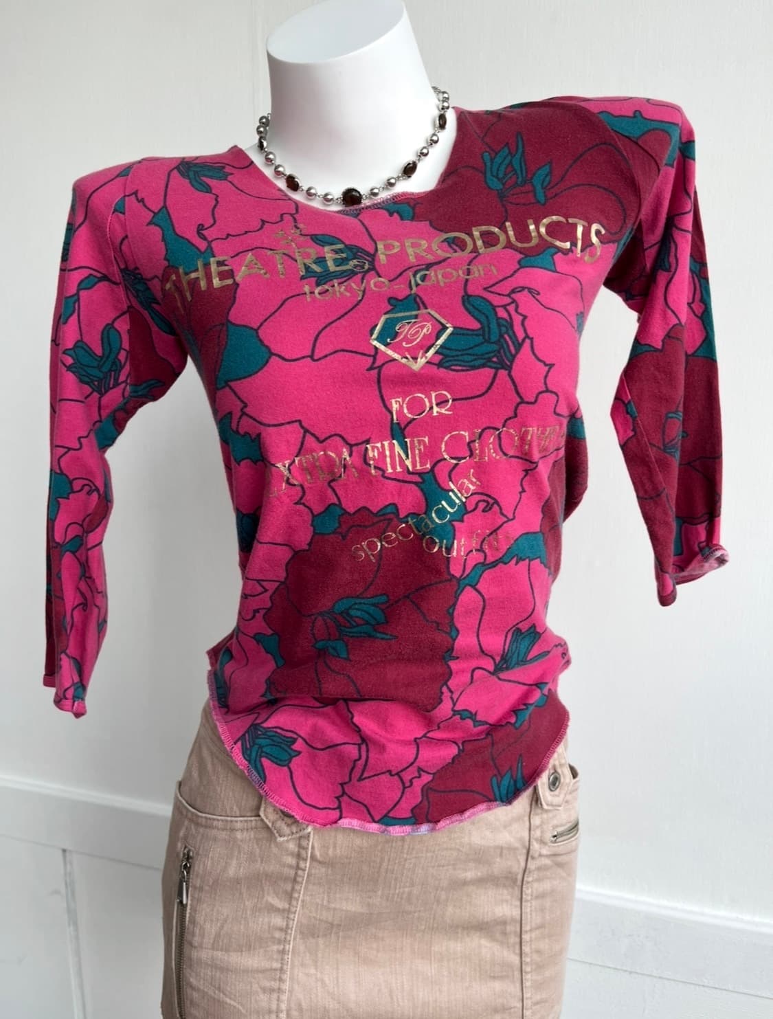 Theatre Products 플로럴 코튼 프린트 탑  상품이미지2