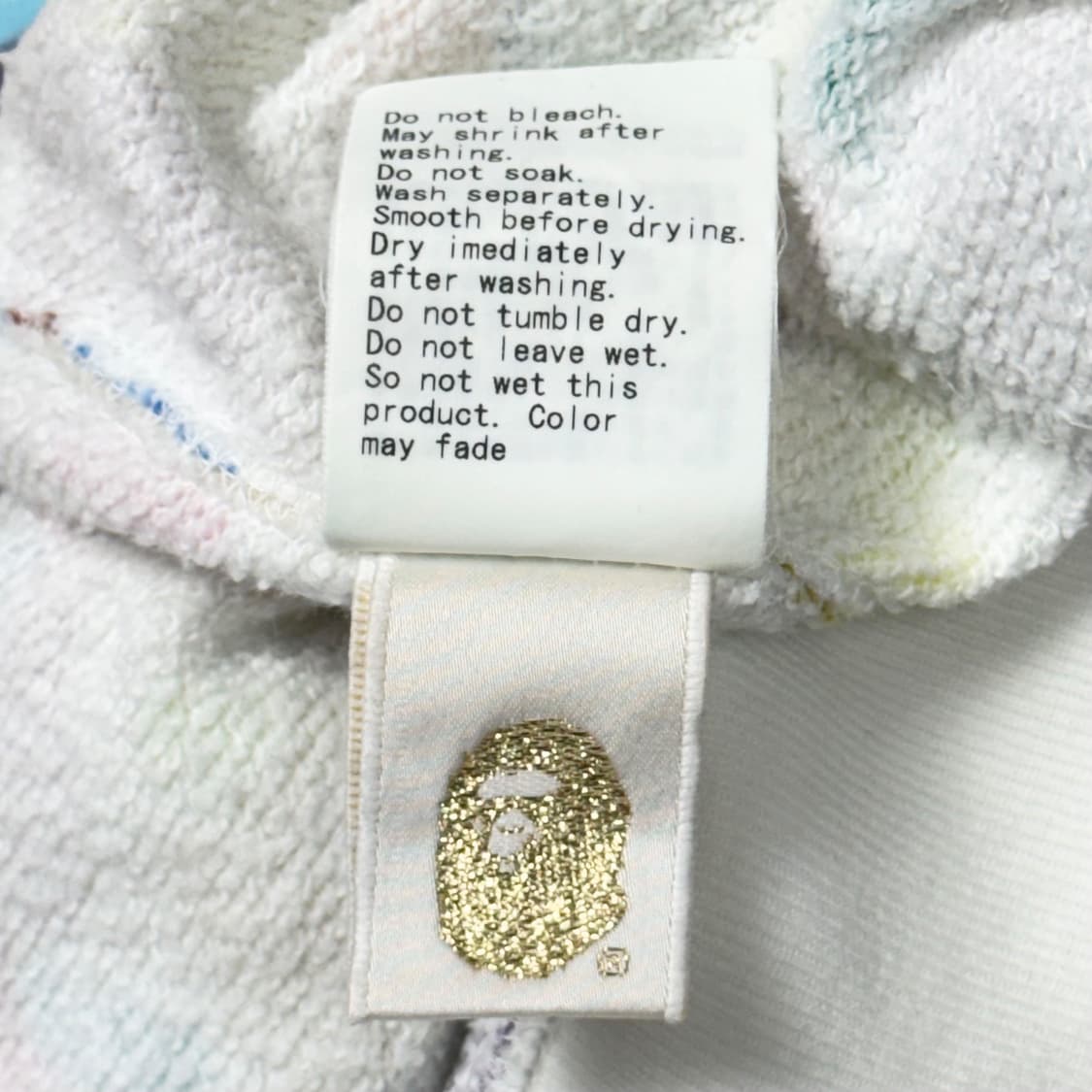 (M) 베이프 OG 캔디 카모 풀 집업 후디  상품이미지8