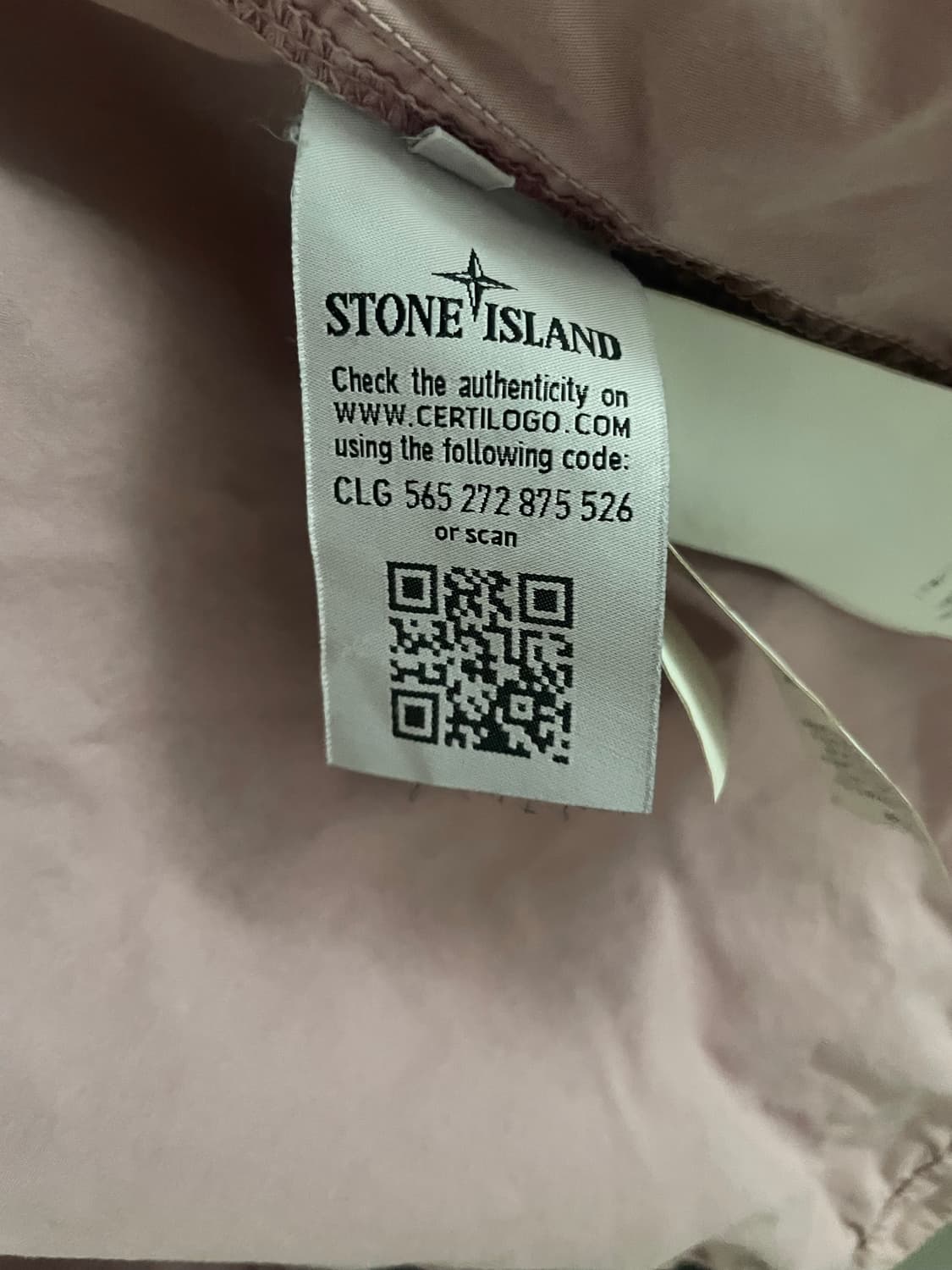 스톤아일랜드 오버셔츠 핑크 L사이즈 상품이미지4