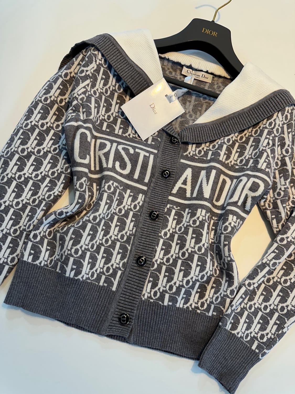 (새상품)디올세일러가디건 상품이미지2