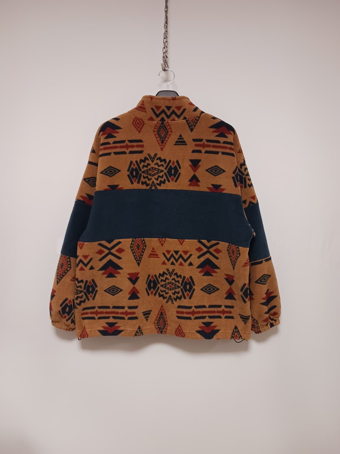 배색 하프 아노락 플리스 상품이미지5