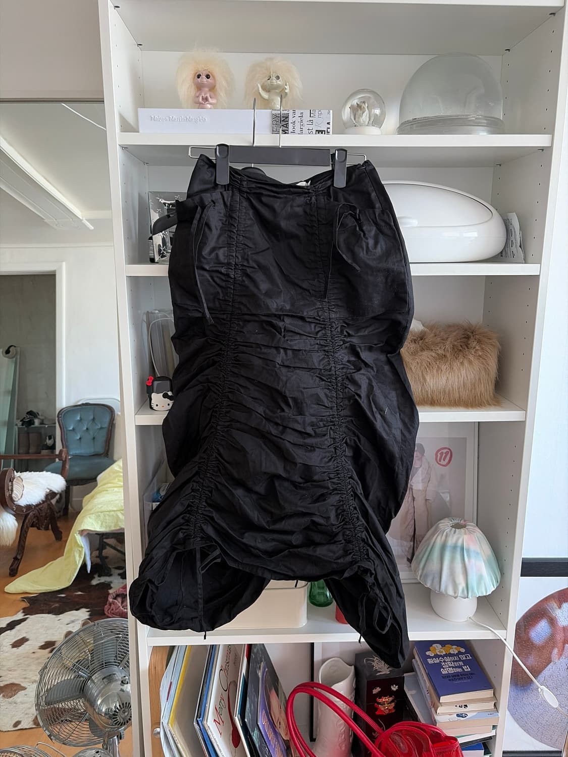 코튼 셔링 롱스커트 상품이미지9