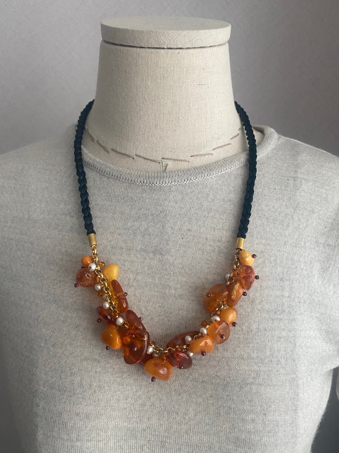 천연 앰버 목걸이 상품이미지9