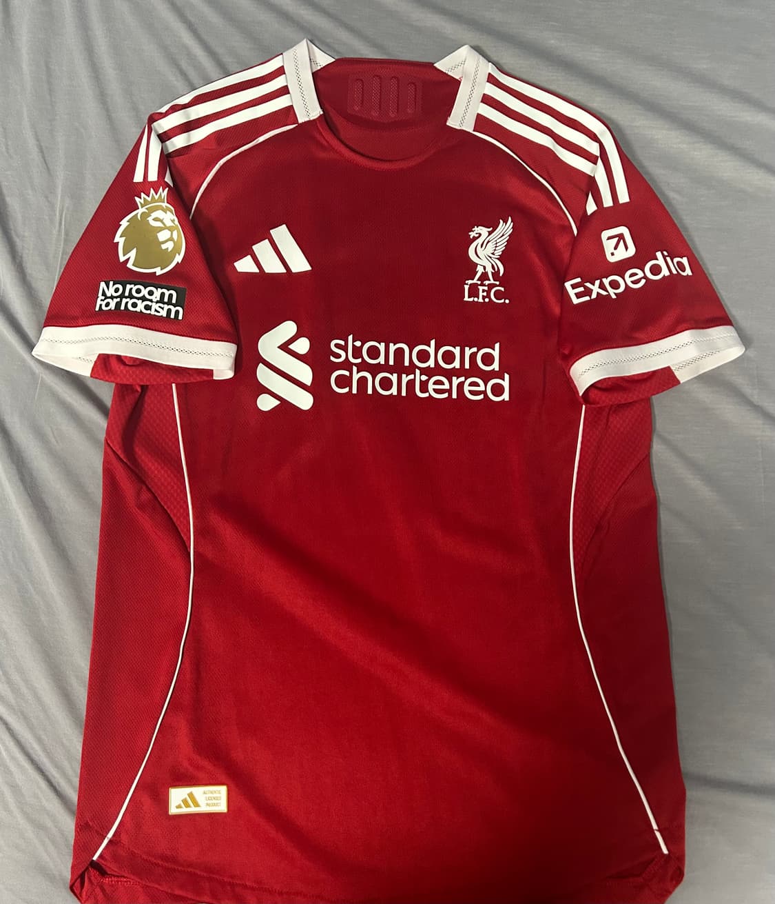 25/26 리버풀 홈 어센틱 유니폼 상품이미지1