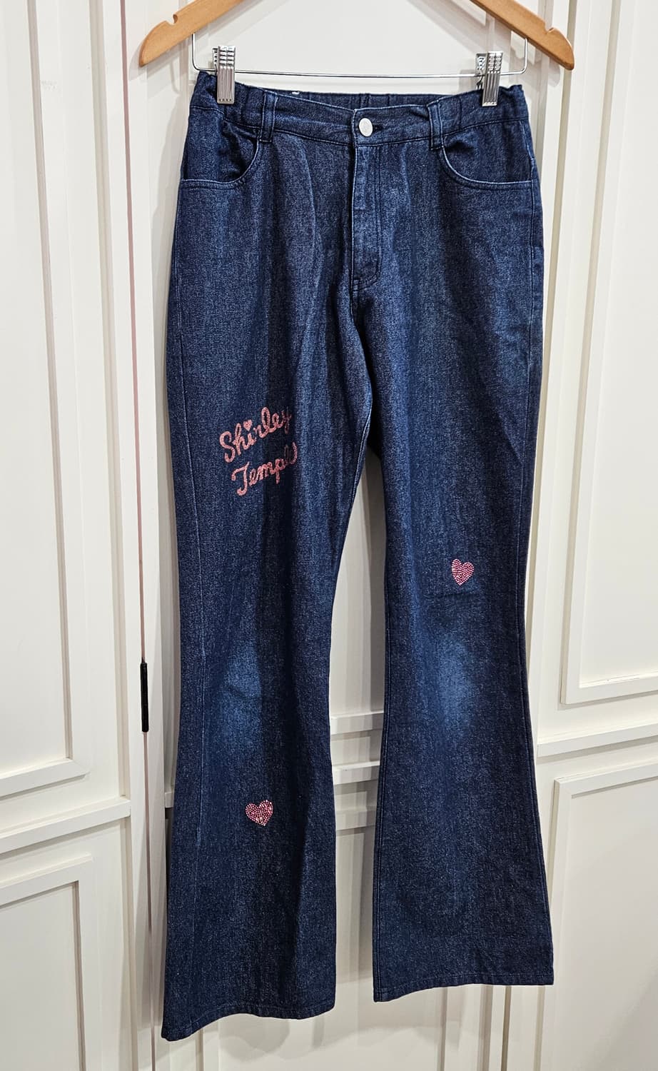 셜리템플 데님 부츠컷 청바지 상품이미지2