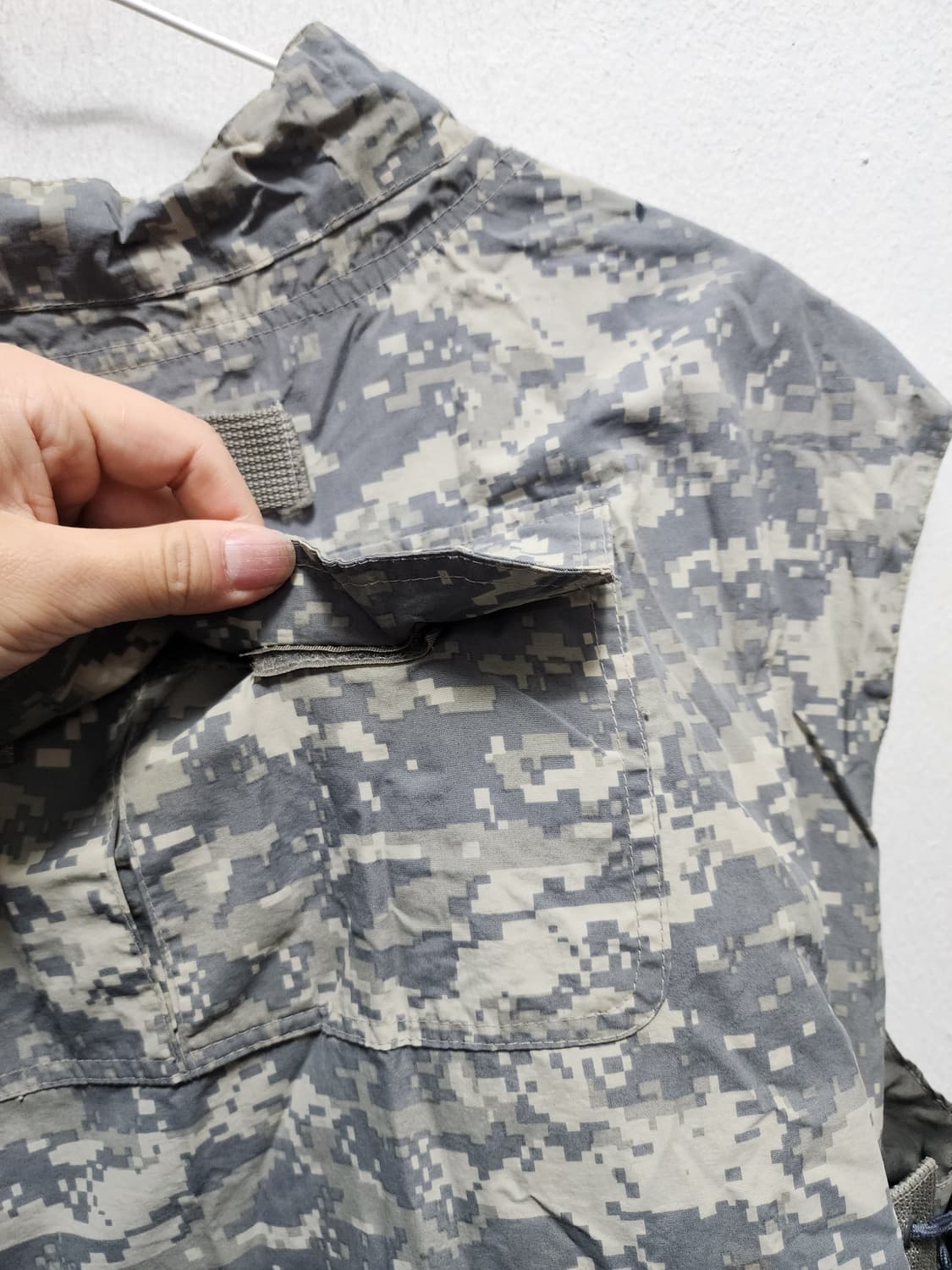 US 미군 밀리터리 전투 조끼 ACU 디지털 조끼  상품이미지3