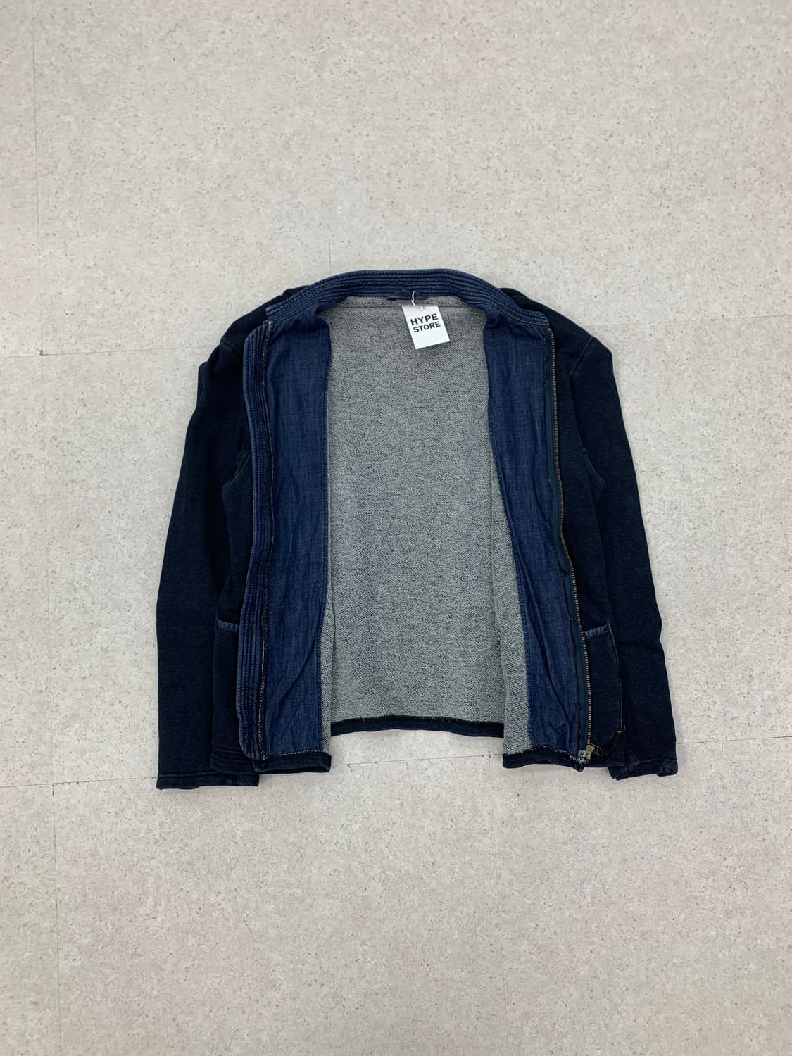 45rpm 인디고 스웻가디건 상품이미지3