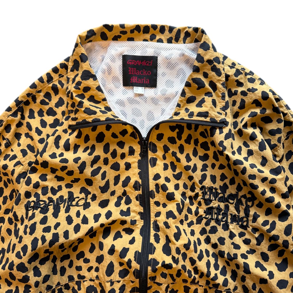 와코마리아 그라미치 레오파드 트랙자켓 M(2XL) 상품이미지3