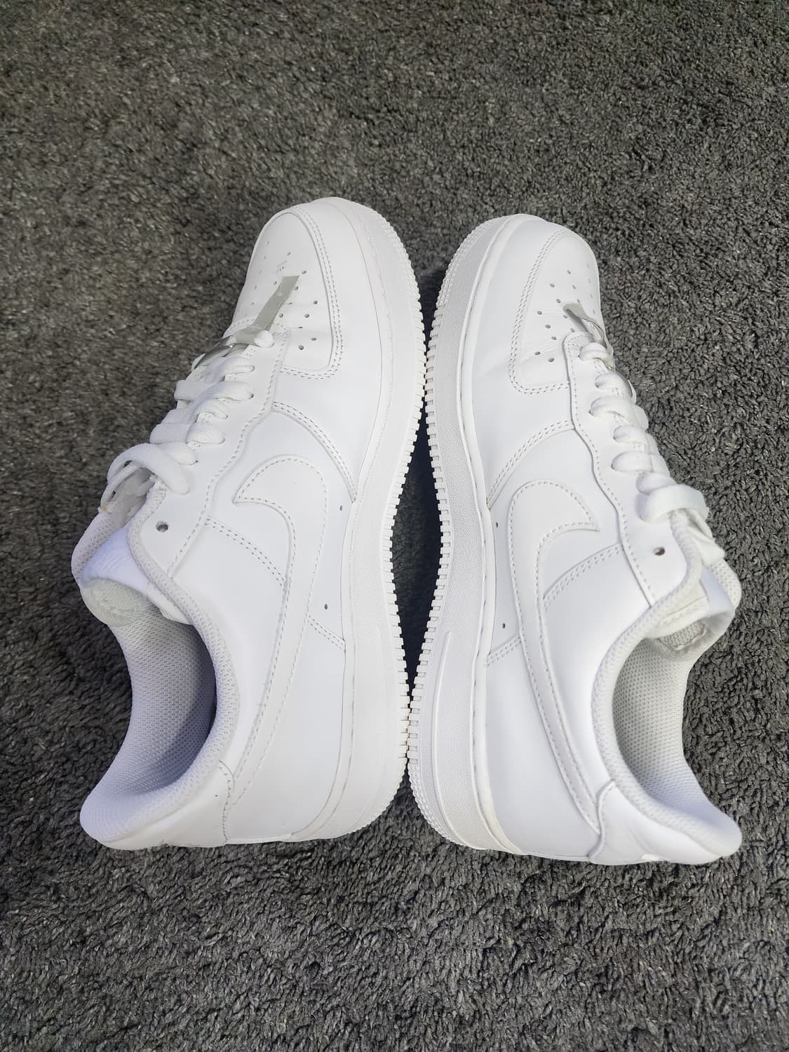 나이키 에어포스1 로우 화이트 275사이즈 상품이미지6