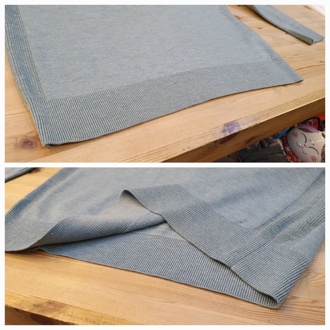 100.헤지스 카라 니트  상품이미지7