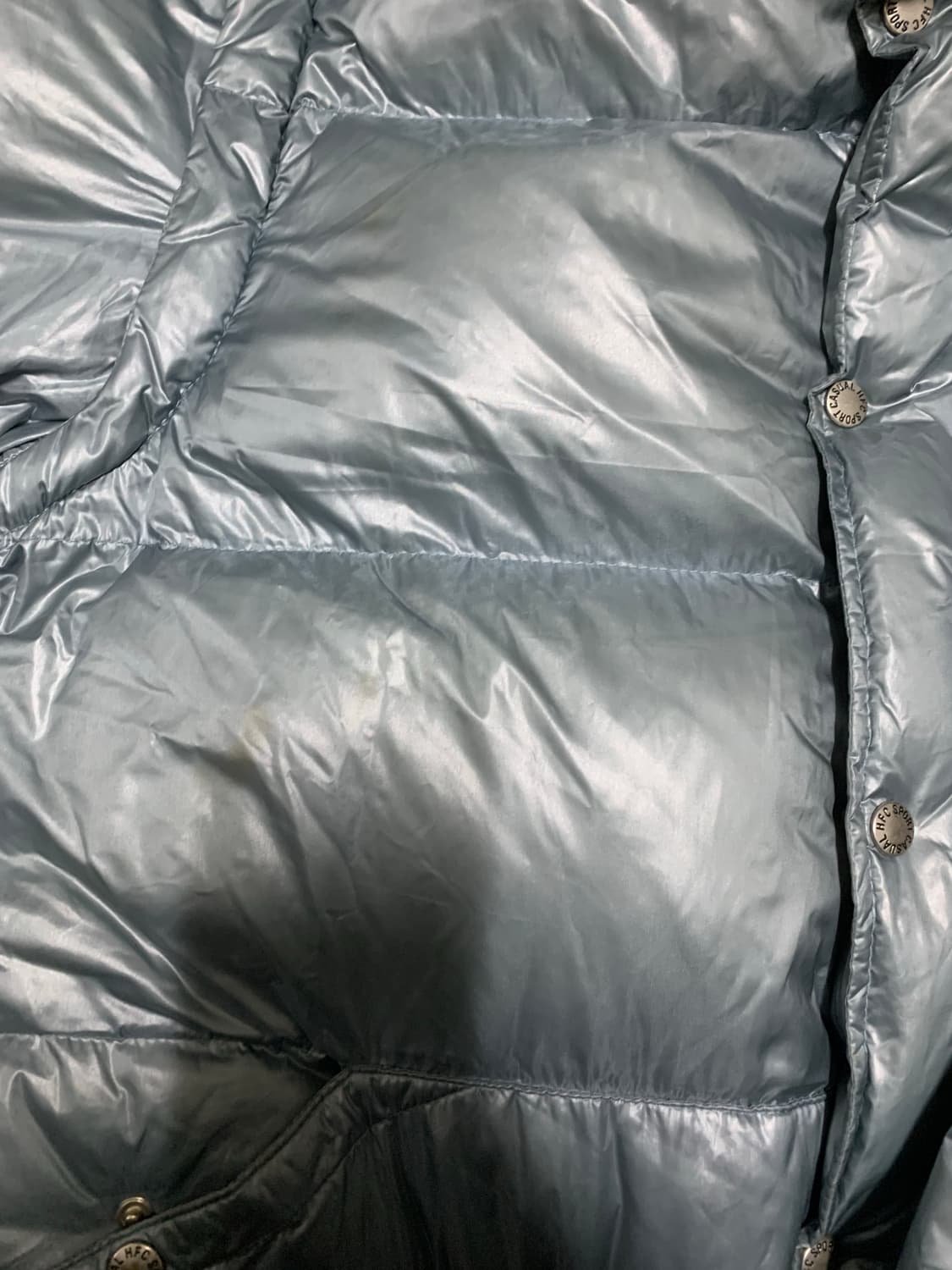 헤리티지플로스 패딩 그레이 L 상품이미지2