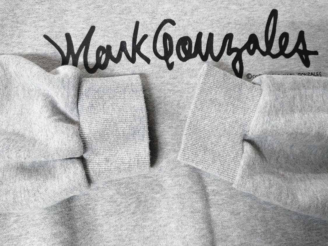 MARK GONZALES 마크곤잘레스 오버핏 그레이맨투맨 상품이미지5