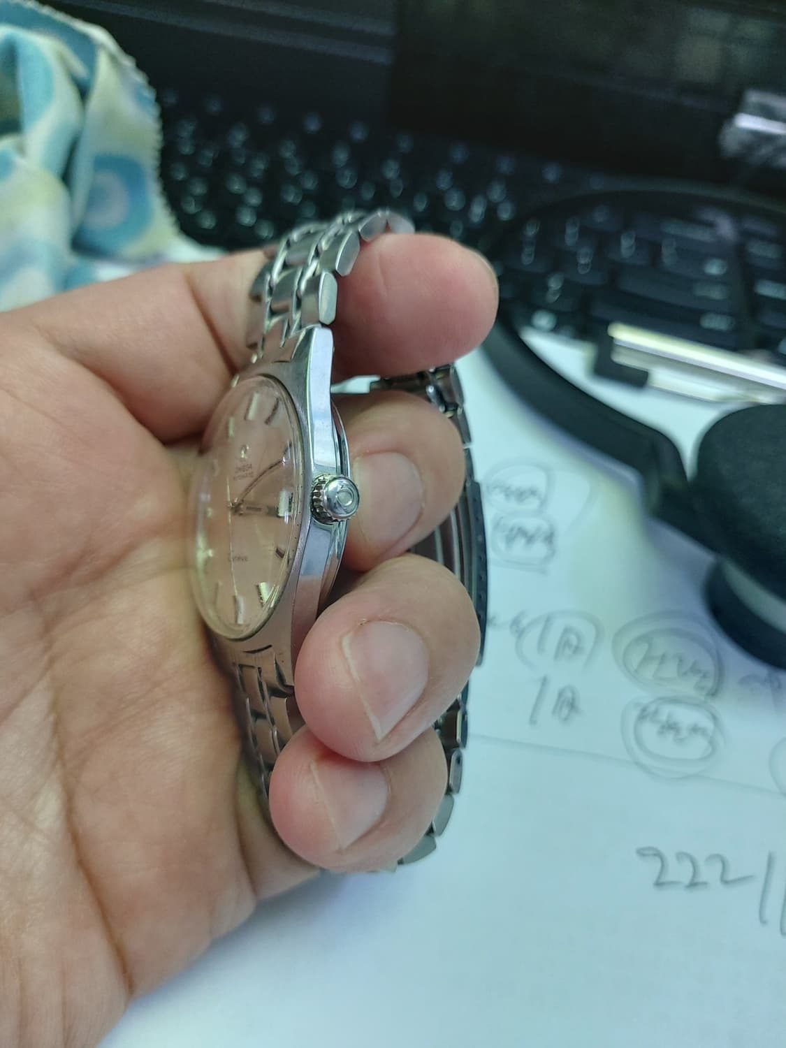 오메가 제네바 자동 시계입니다. 상품이미지2