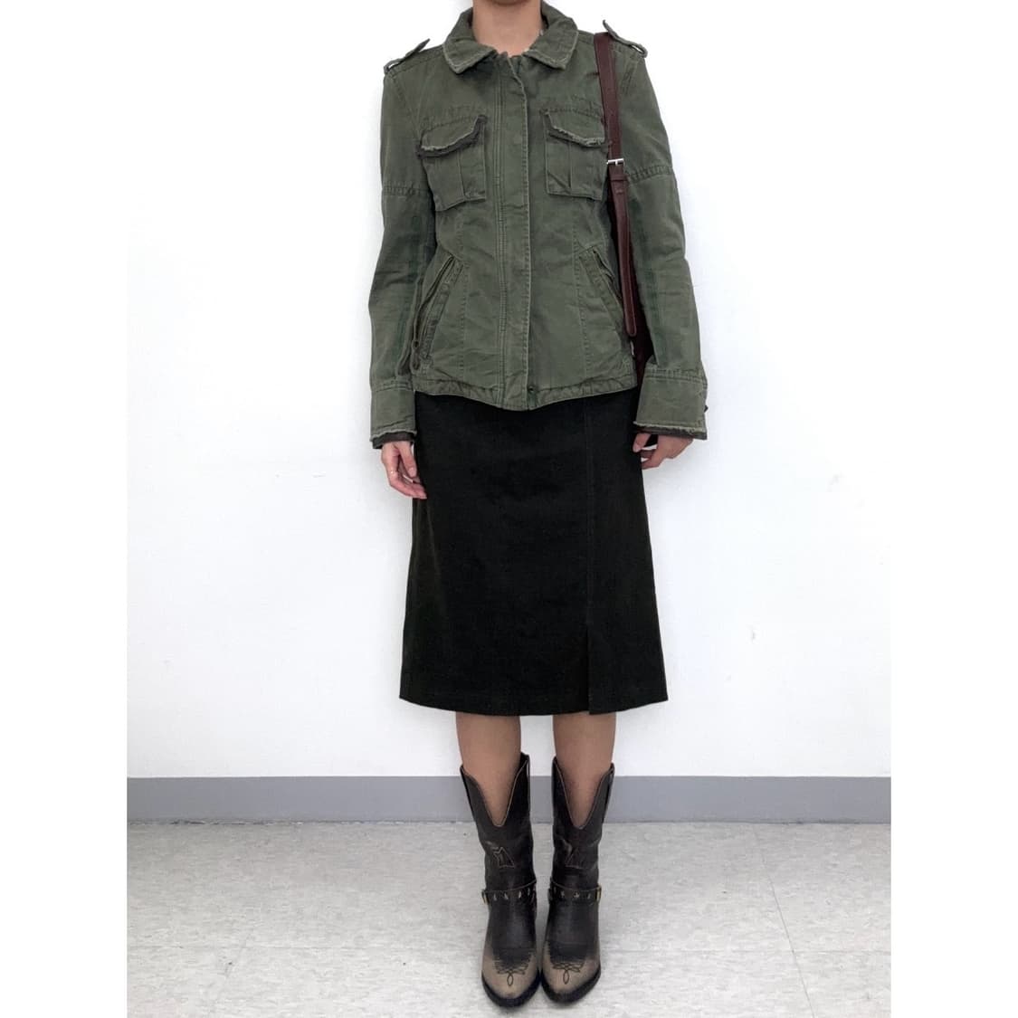 빈티지 y2k 워크웨어 밀리터리 자켓 상품이미지2