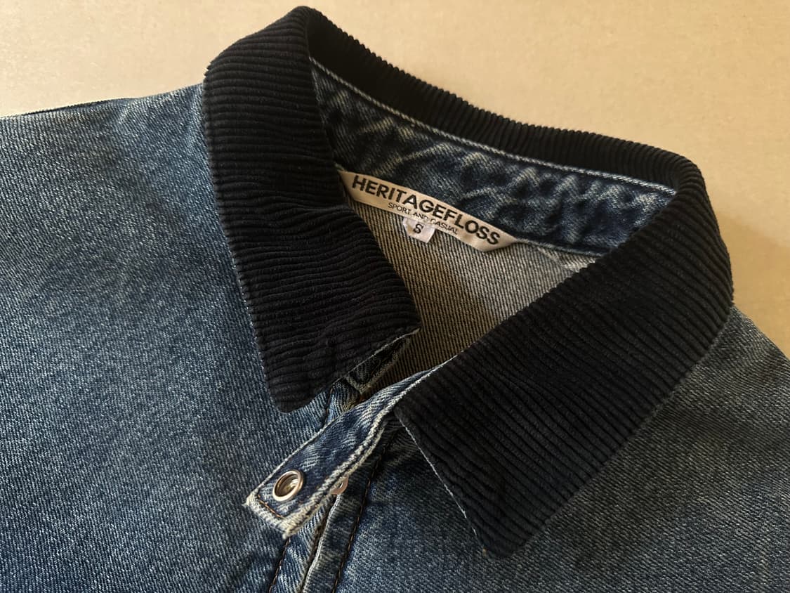 헤리티지플로스 Heritagefloss 데님 블루종 자켓 상품이미지2