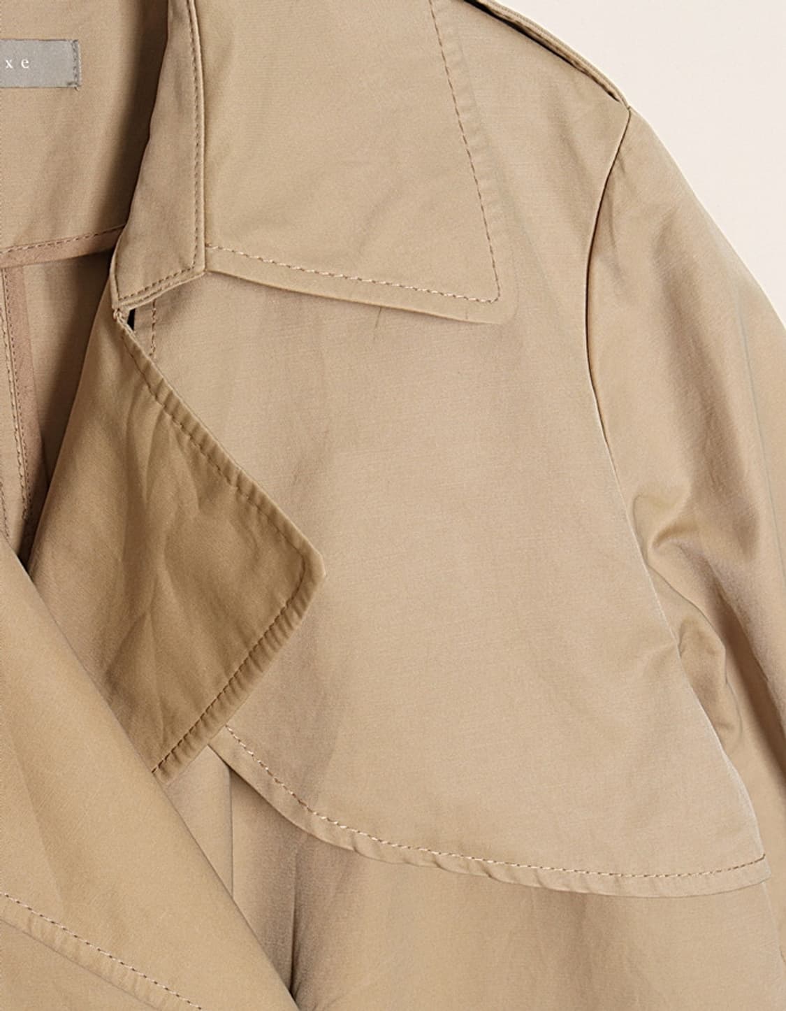 theory luxe Belted Trench Coat 상품이미지3