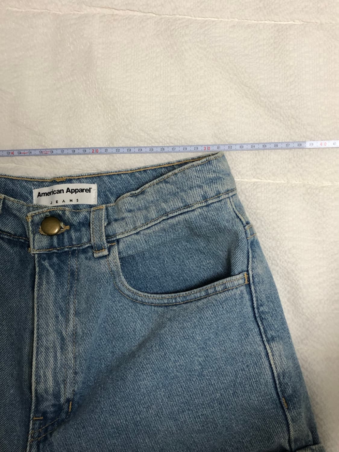 아메리칸어페럴 연청 쇼츠 (26size) 상품이미지5