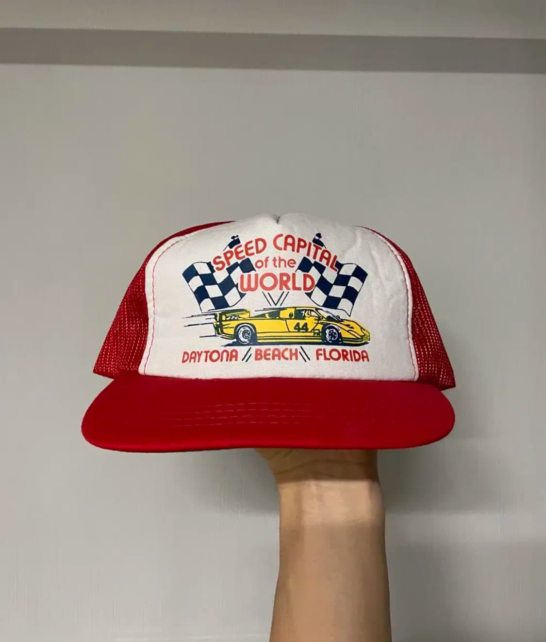 80s 레이싱 메쉬 트러커캡 상품이미지1