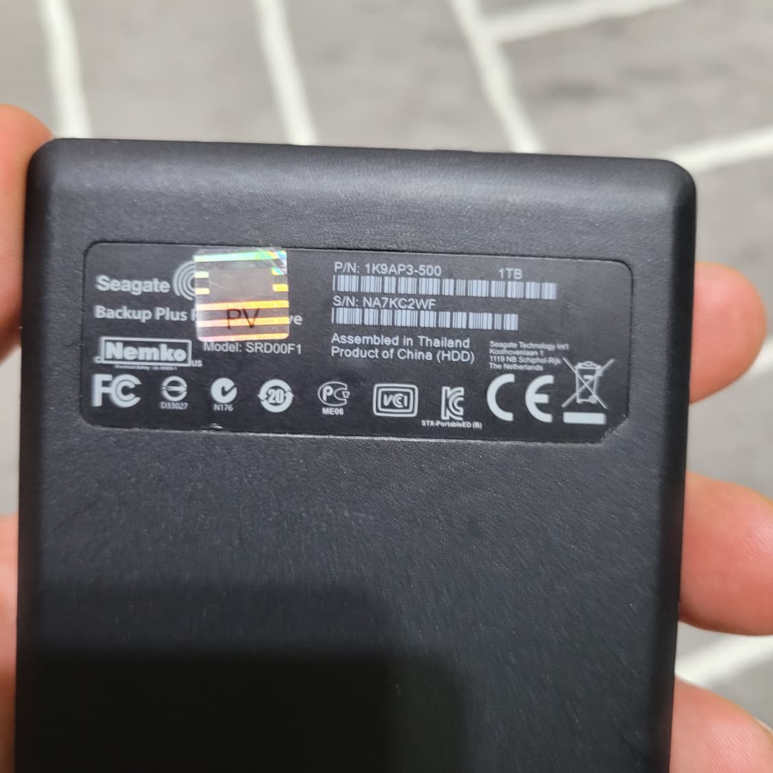 Seagate 씨게이트 1TB 외장하드 블루 색상 상품이미지6