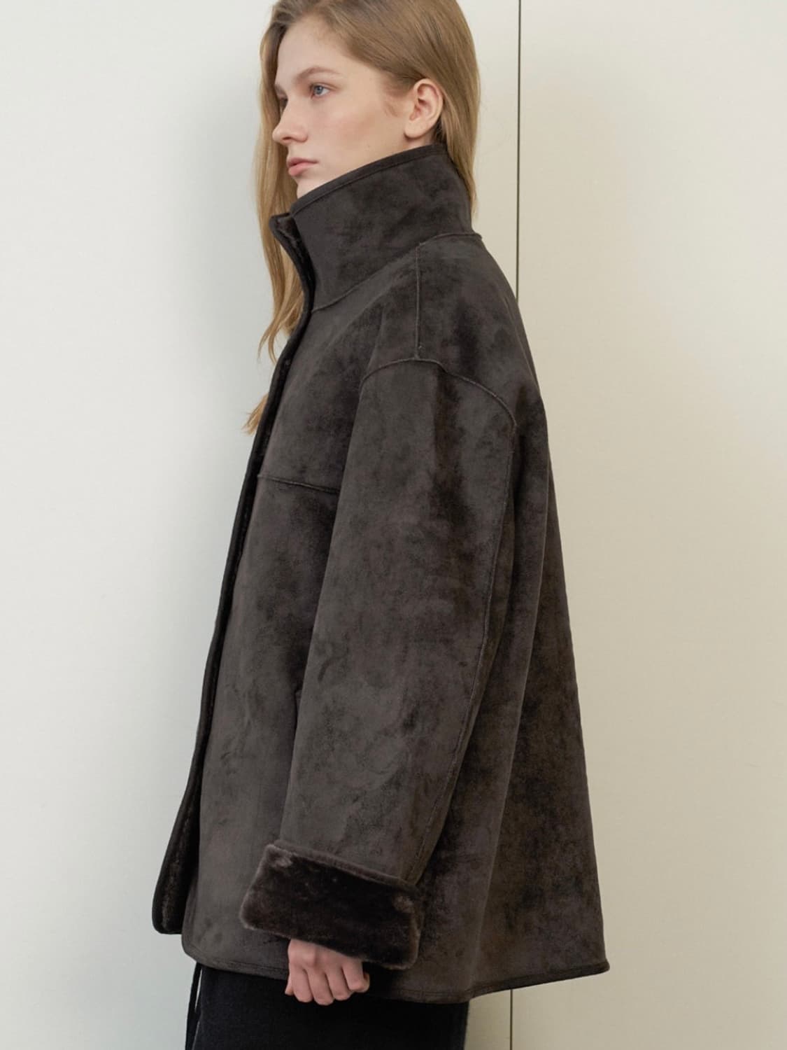 LCVE 엘씨브이 리버시블 무스탕 상품이미지4