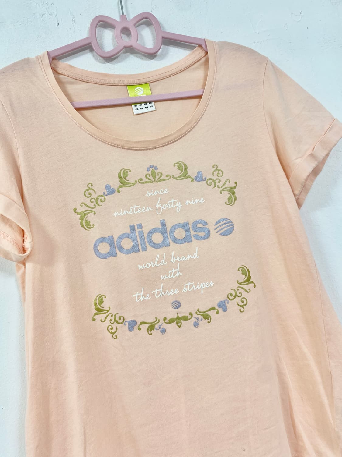 ADIDAS NEO PEACH LOGO T-SHIRT 상품이미지3