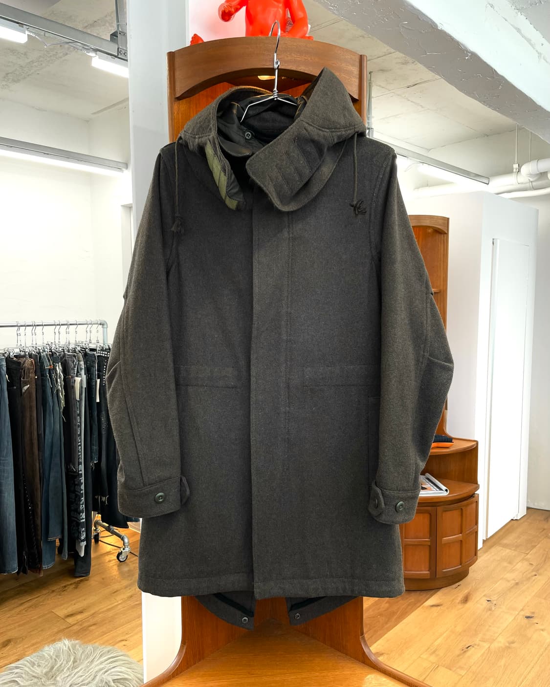 [M] 캐서린햄넷 피쉬테일 코트 상품이미지2