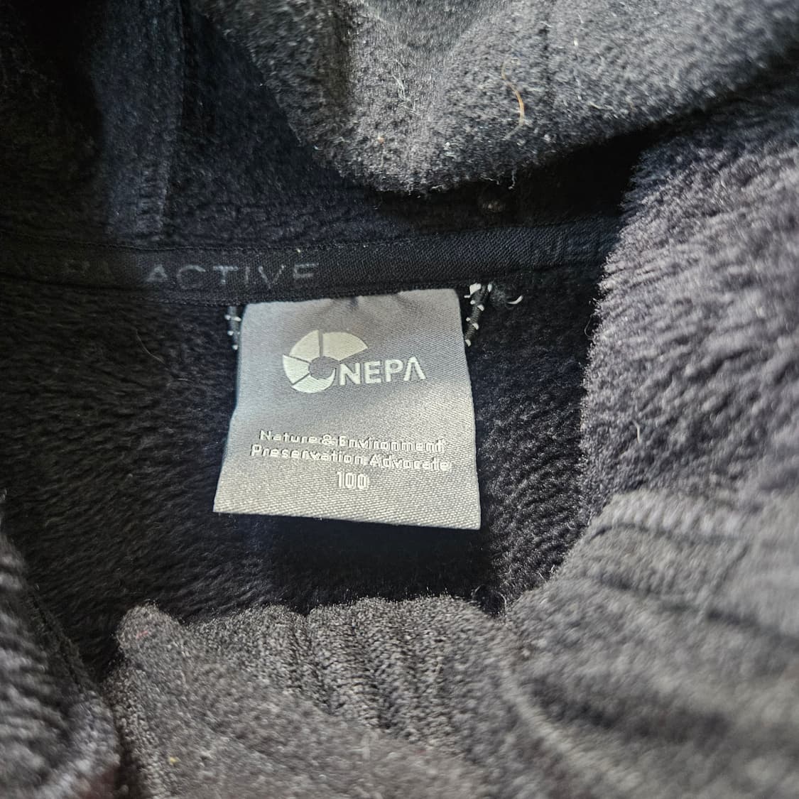 100 네파 플리스 후드 집업 자켓 0401Y 상품이미지3