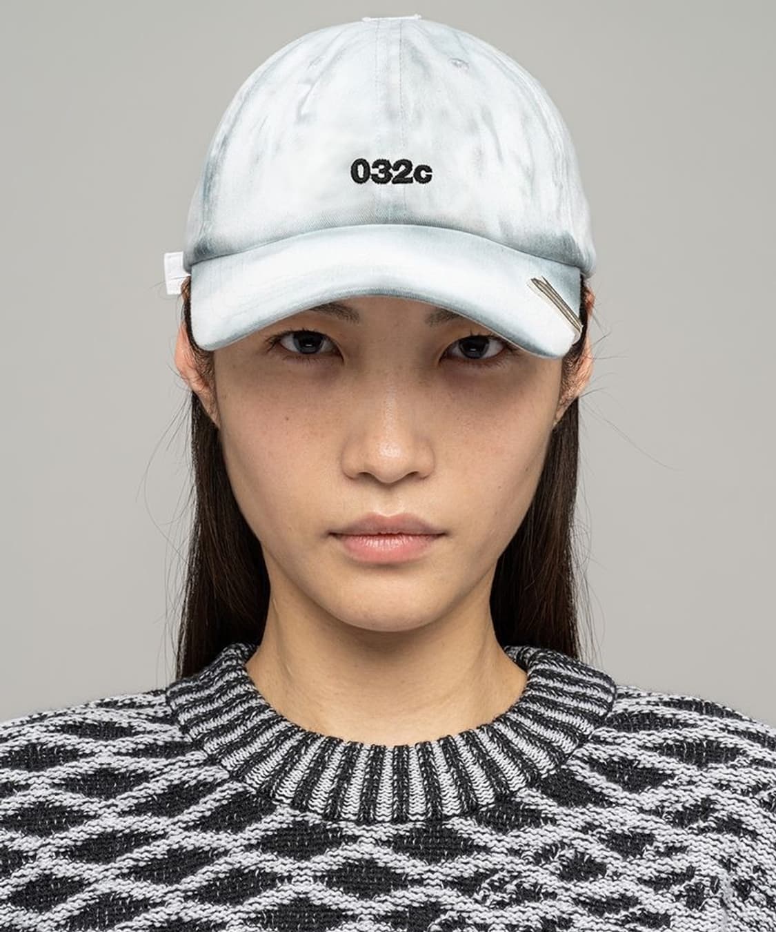 032c 더티 화이트 볼캡 모자 판매. 상품이미지1