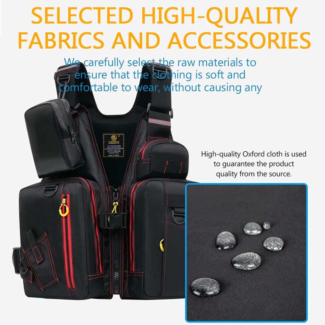 낚시 안전 다기능 부력 구명 조끼 보트 스포츠 상품이미지3